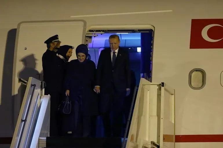 Cumhurbaşkanı Erdoğan  yurda döndü