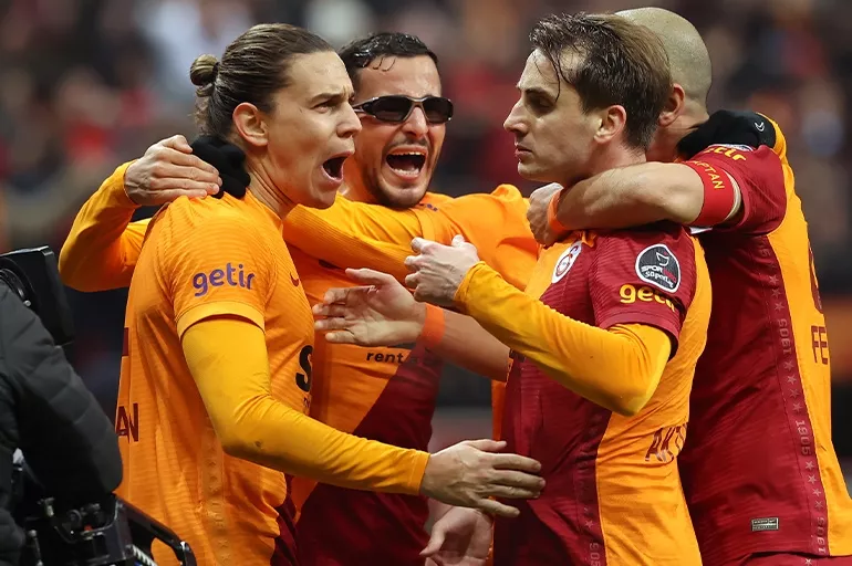 Galatasaray Beşiktaş'ı Kerem Aktürkoğlu ile devirdi! Aslan Barcelona maçı öncesi derbide güldü