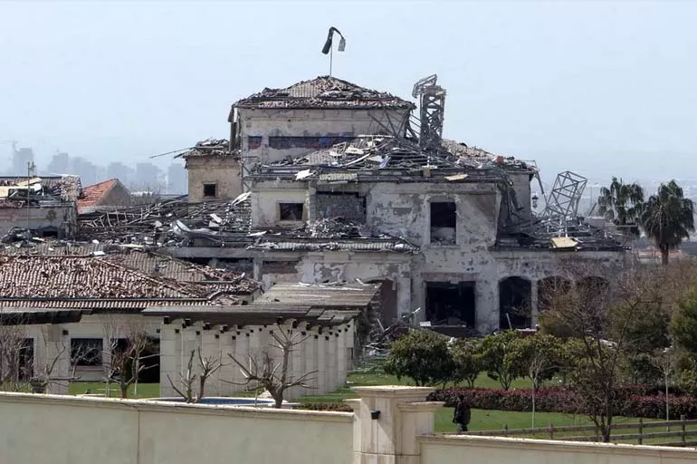 İran'ın Erbil'e füzeli saldırısı saniye saniye görüntülendi! K24TV binasında büyük hasar oluştu