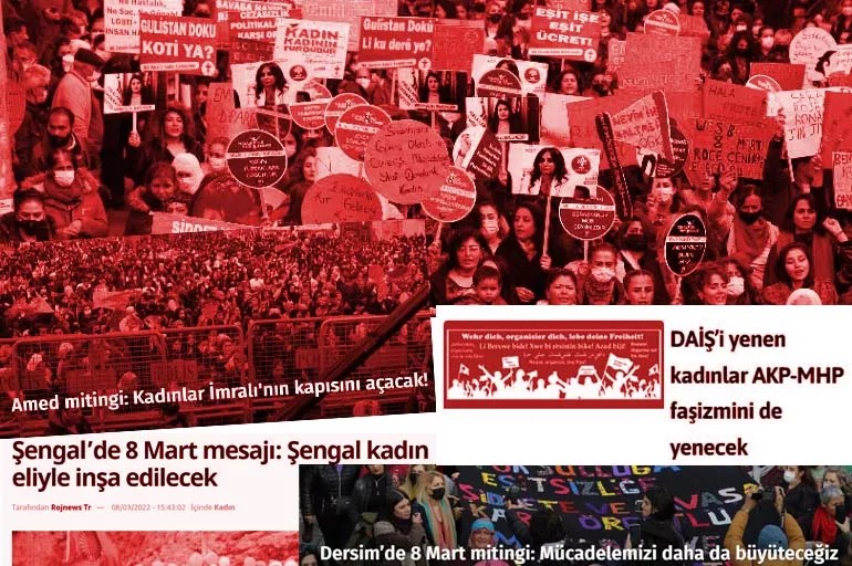 Kadın ve çocukların katili PKK bu 8 Mart'ı da boş geçmedi: Örgüt propagandasına kadınları alet ettiler