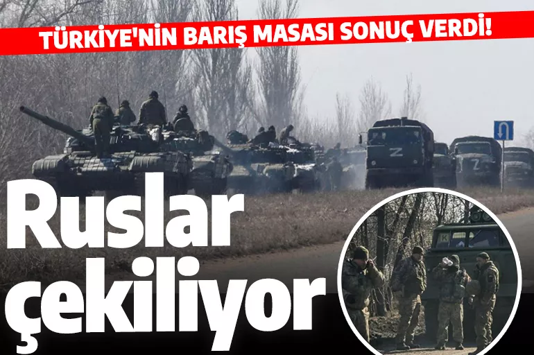 Türkiye'nin diplomasi zaferi! Rusya iki şehirden askerlerini çekiyor