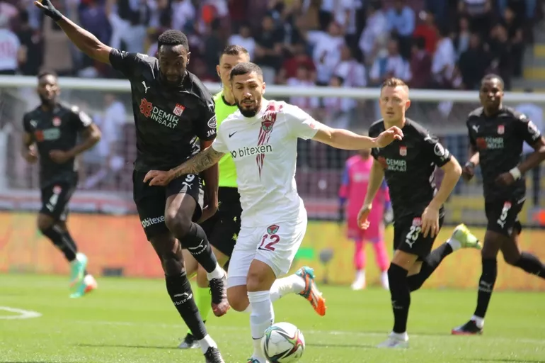 Benzia'dan haftanın golü! Hatayspor - Sivasspor maçı sona erdi