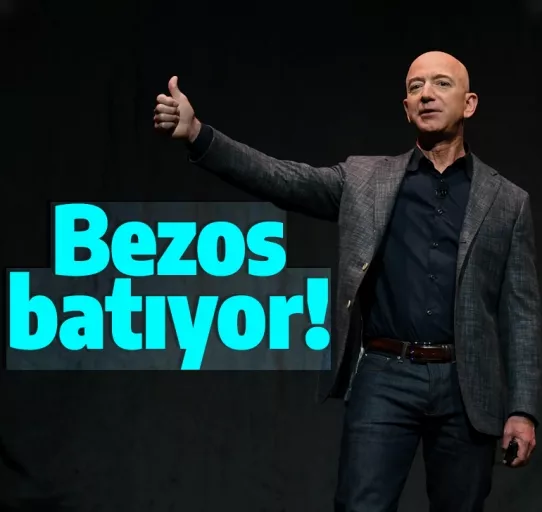 Bezos batıyor! Sadece bir günde tarihi servet kaybı