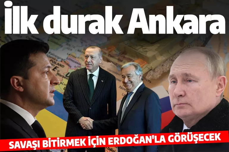 BM Genel Sekreteri Guterres, Cumhurbaşkanı Erdoğan'la görüşecek