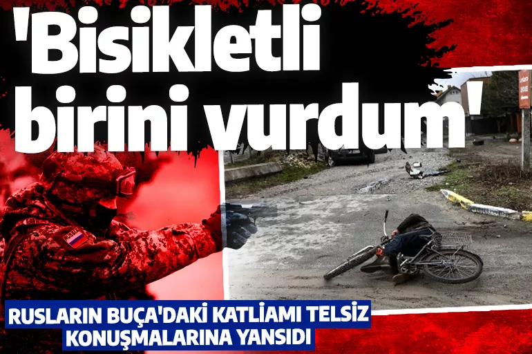 Buça'daki katliamın telsiz konuşmaları ortaya çıktı! 'Bisikletli birini vurdum'