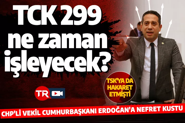 CHP'li vekilden Cumhurbaşkanı Erdoğan'a ağır hakaret! TSK'ya da 'satılmış' demişti