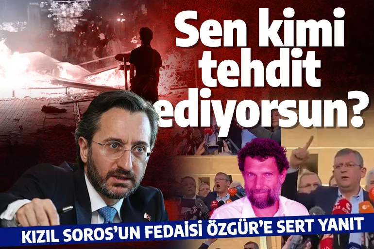 Fahrettin Altun'dan CHP'li Özgür Özel'in tehdidine sert yanıt: Bu suçtur