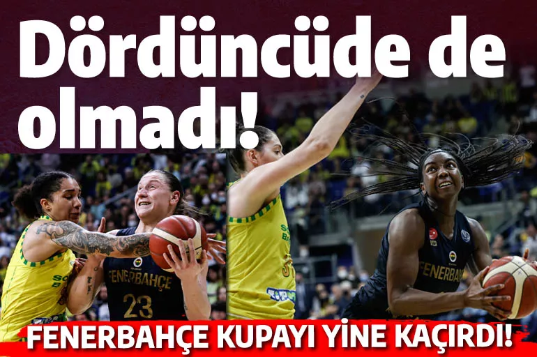 Fenerbahçe kupayı dördüncü kez kaçırdı! Potanın sultanları Sopron'u geçemedi