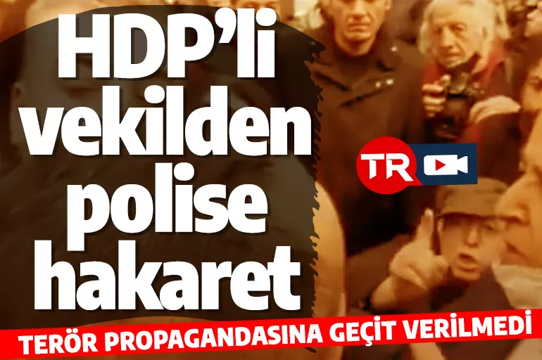 HDP'li Musa Piroğlu polise küfretti!