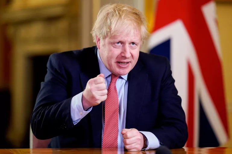 İngiltere Başbakanı Johnson'dan dikkat çeken ziyaret! Kiev'de Zelenski ile bir araya geldi