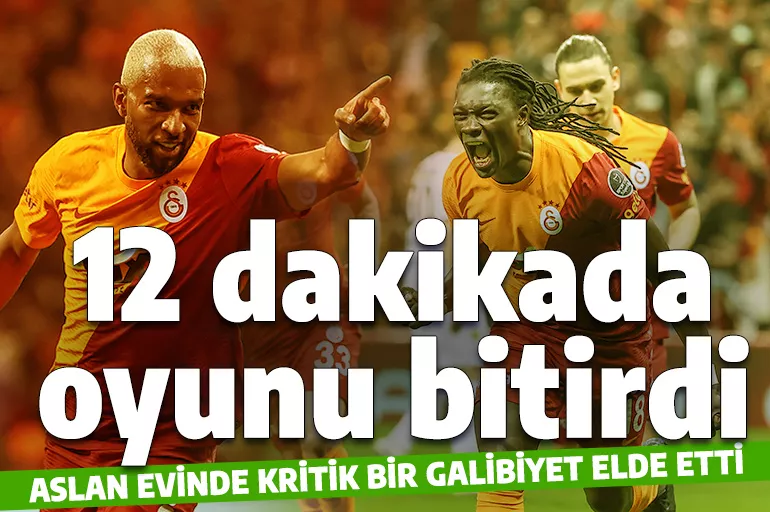 İstanbul'da 3 puan Galatasaray'ın! Karagümrük'ü 12 dakikada devirdi