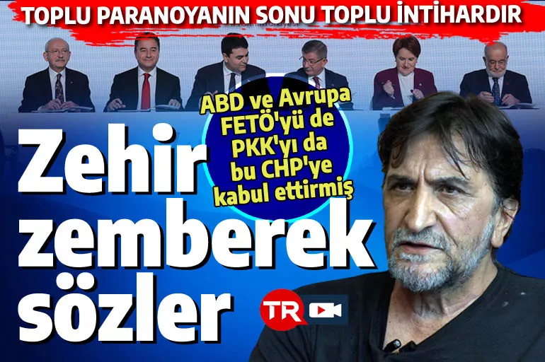Nihat Genç'ten CHP'ye zehir zemberek sözler: FETÖ ve PKK ele geçirdi!