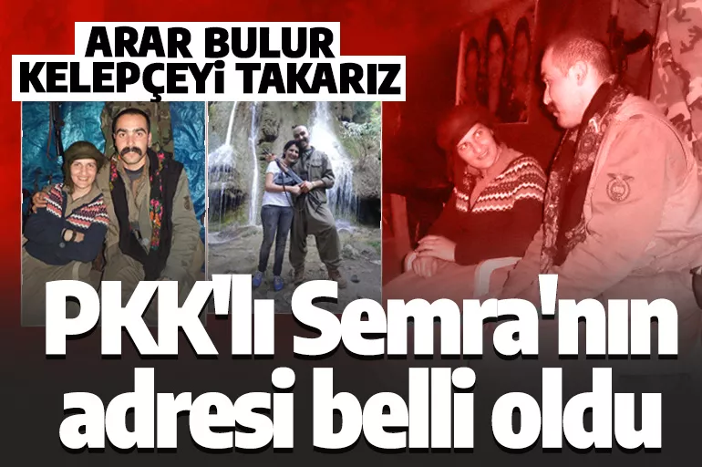 PKK'lı vekil Semra Güzel'in nerede olduğu ortaya çıktı