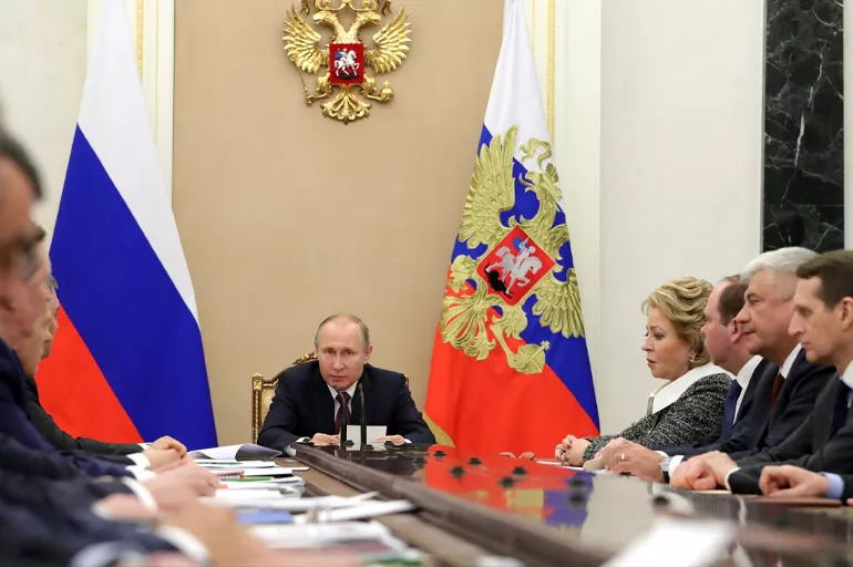Rusya Güvenlik Konseyi toplandı! Putin müzakereler hakkında bilgi aldı
