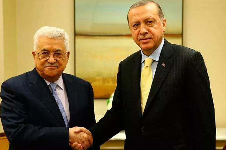 Cumhurbaşkanı Erdoğan, Filistinli mevkidaşı Abbas ile görüştü