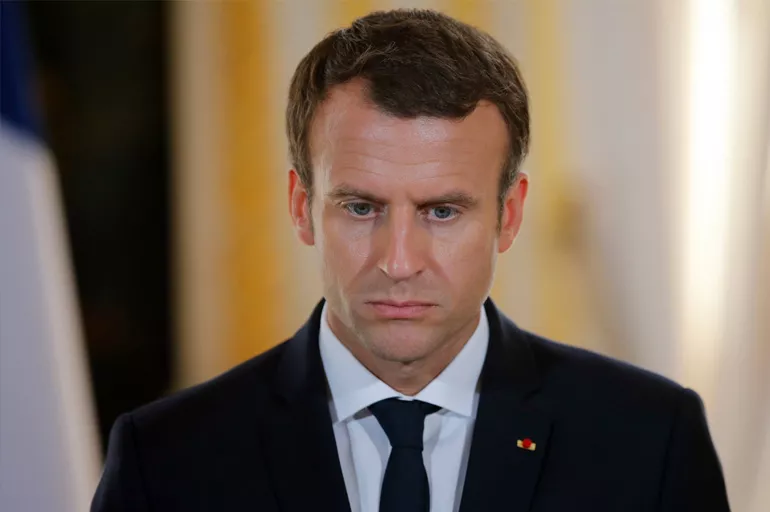 Son dakika: Macron saldırıya uğradı! Fransa diken üstünde