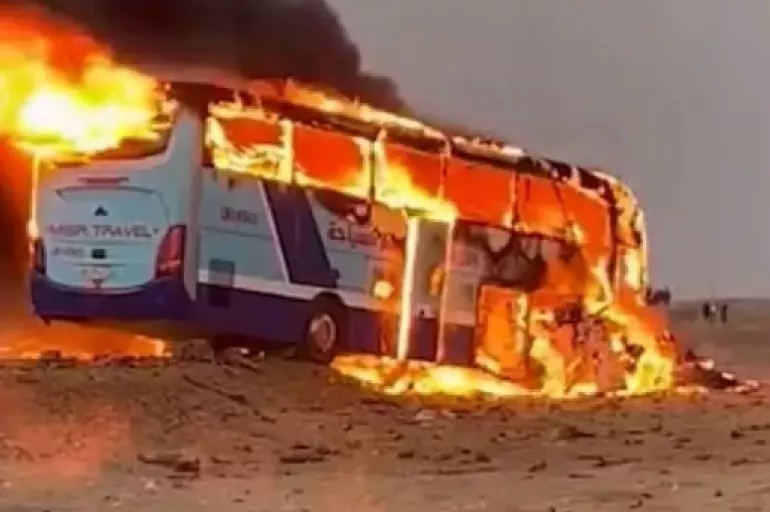 Son dakika! Mısır'da otobüs kazası: 10 kişi hayatını kaybetti