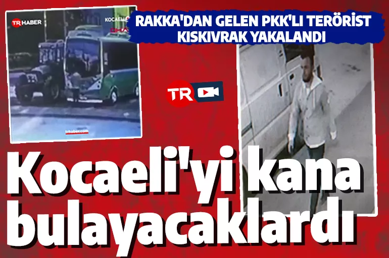 Son dakika! Saldırı hazırlığındaki PKK'lı terörist Kocaeli'de yakalandı