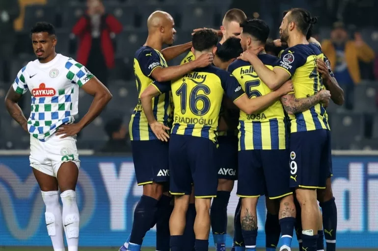 Süper Lig 34. hafta programı! Fenerbahçe perdeyi Rize'de açıyor