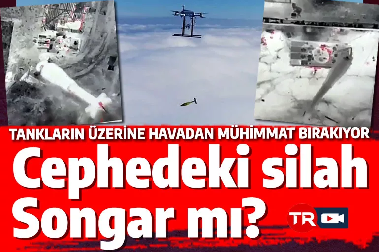 Tankların üzerine havan topu bırakan gizemli araç Türk icadı SONGAR mı?