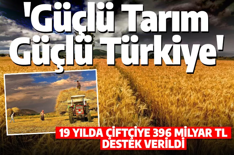 Türkiye tarımda liderliğe yürüyor! ABD ve Çin'i geçtik