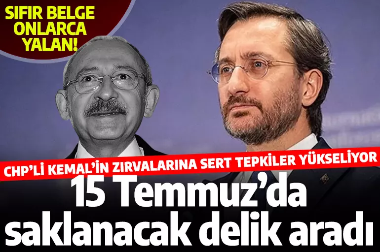 AK Parti'den CHP'li Kılıçdaroğlu'nun belgesiz iddialarına çok sert tepkiler yükseldi: Kılıçdaroğlu iç kaos oluşturmak istiyor