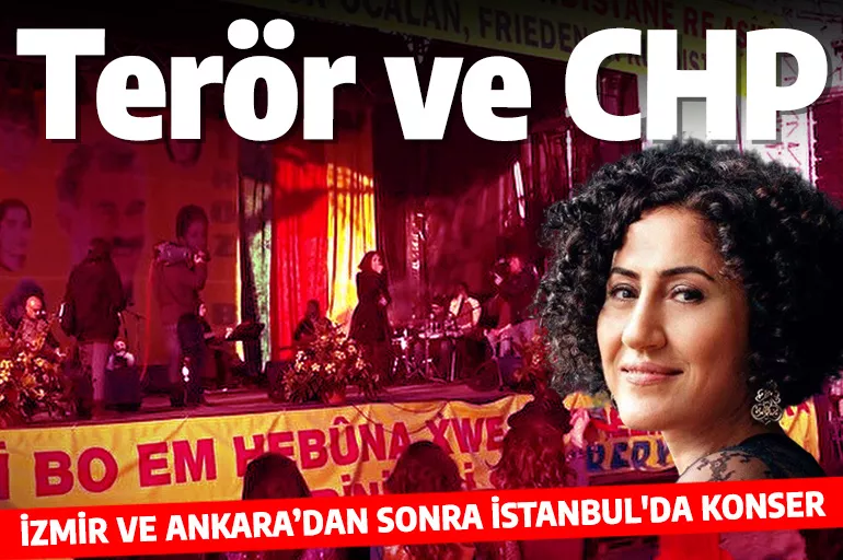 CHP'li belediyelerden PKK'ya skandal destek! Aynur Doğan'a İzmir, Ankara ve İstanbul'da konser izni