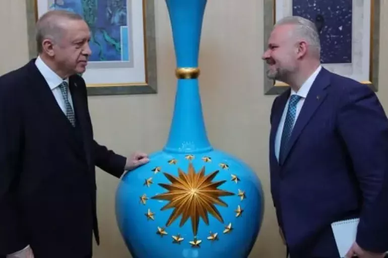 Cumhurbaşkanı Erdoğan'a Menemen'den özel hediye