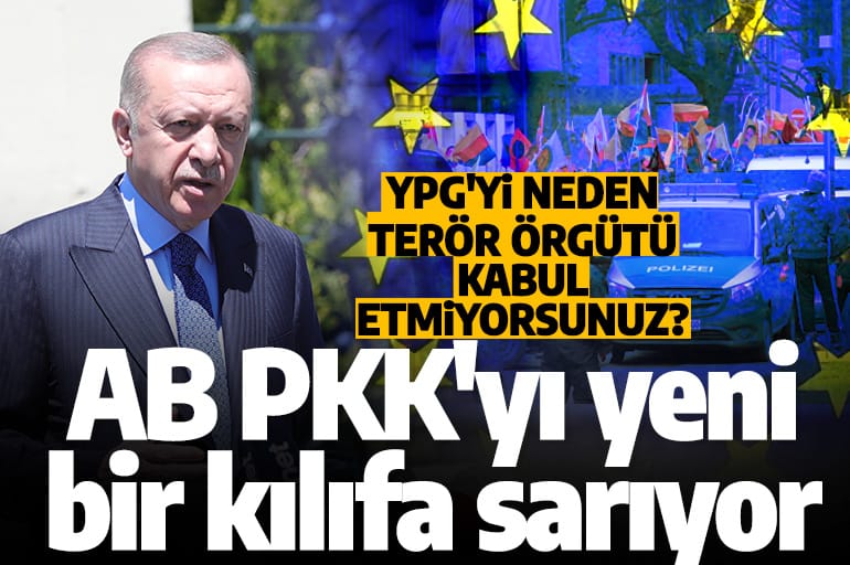 Cumhurbaşkanı Erdoğan'dan İsveç'e NATO vetosu! 'PKK'yı terör örgütü kabul edenler YPG'yi neden kabul etmiyor?'