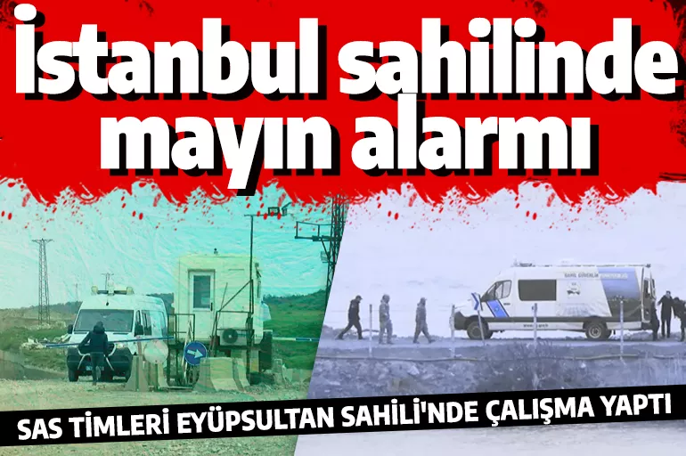 İstanbul kıyısında mayın alarmı! Patlama sesi halkı korkuttu