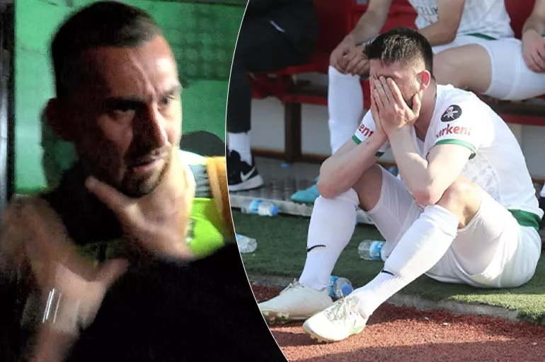 Küme düşen Bursaspor'a saldırı! Taraftarlar futbolcuları ölümle tehdit etti