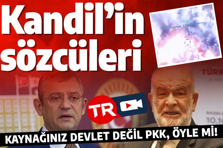 Özgür Özel ile Temel Karamollaoğlu'nun sözleri gündemde: Gelen haberler diyor ki Kandil'de bir tane PKK'lı kalmadı