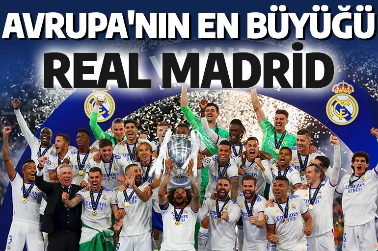 Şampiyonlar Ligi finali nefes kesti! Real Madrid, Liverpool'u hezimete uğratarak rekor kırdı