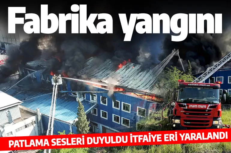 Son dakika: Arnavutköy'de fabrika'da yangın çıktı