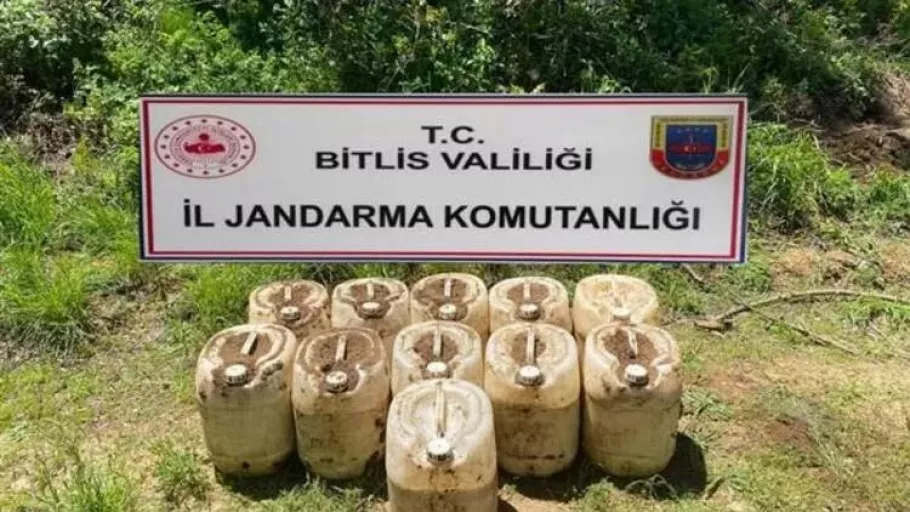 Son dakika: Bitlis'te 430 kilo amonyum nitrat imha edildi
