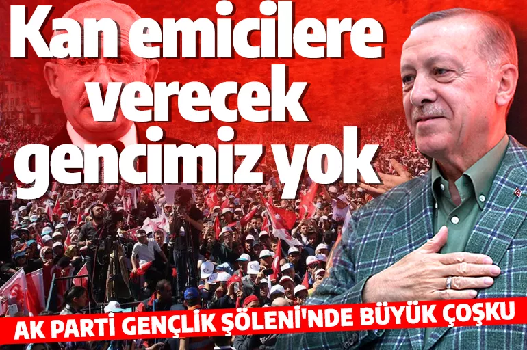 Son dakika! Cumhurbaşkanı Erdoğan Gençlik Şöleni'nde konuştu: Bizlere umut oldunuz
