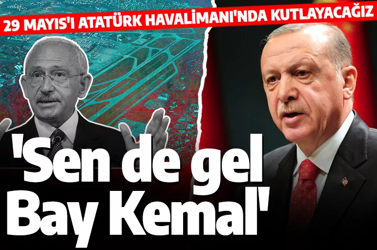 Son dakika! Cumhurbaşkanı Erdoğan: İstanbul'un fethi Atatürk Havalimanı'nda kutlanacak