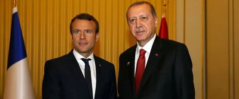 Son dakika: Cumhurbaşkanı Erdoğan Macron ile telefon görüşmesi gerçekleştirdi