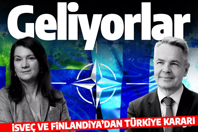 Son dakika: Finlandiya ve İsveç'ten Türkiye hamlesi! Ankara'ya gelecekler
