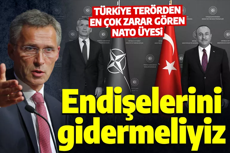 Son dakika: Stoltenberg'den flaş Türkiye açıklaması: Türkiye'nin endişelerini gidermeliyiz