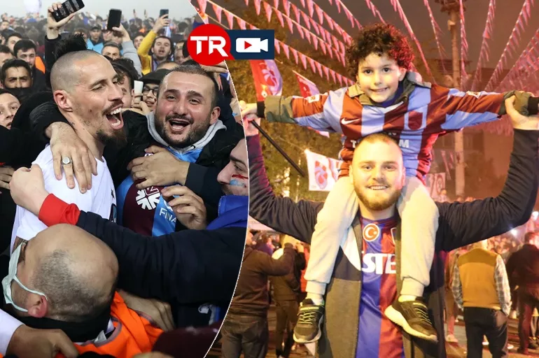 Türkiye bu şampiyonluğu konuşuyor! Trabzonspor'un zaferi İstanbul'dan Van'a kadar kutlandı