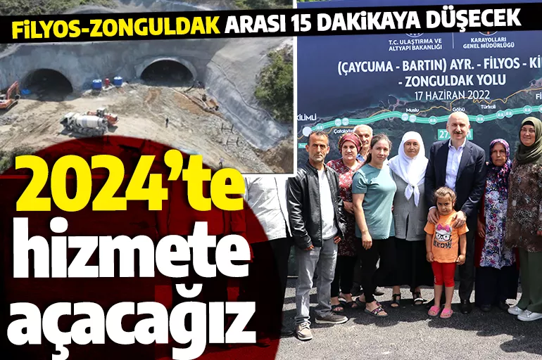 Bakan Karaismailoğlu: Filyos - Kilimli - Zonguldak karayolu 2024’te hizmete açacağız