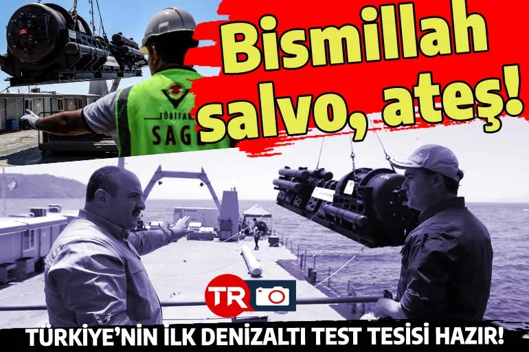 'Bismillah, salvo, ateş!' komutuyla ilk kapsül Rodos'a ateşlendi: Türkiye'nin artık denizaltı test merkezi var