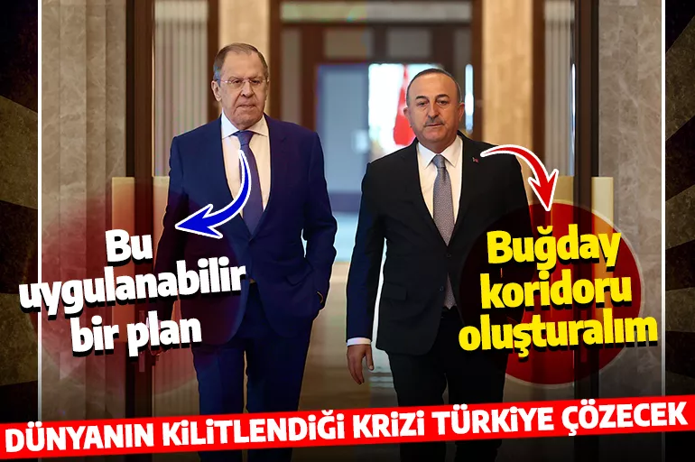 Çavuşoğlu ve Lavrov'dan kritik görüşme sonrası açıklama: İşte Karadeniz'deki tahıl koridoru planı