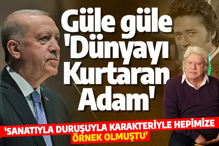 Cumhurbaşkanı Erdoğan'dan usta oyuncu Cüneyt Arkın için taziye mesajı