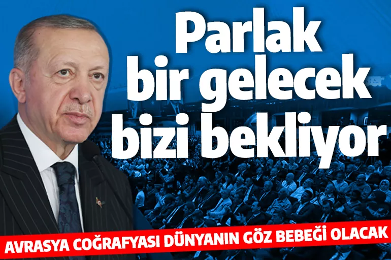 Cumhurbaşkanı Erdoğan Türk Dünyası Belediyeler Birliği'nde konuştu! 'Dünyayı ateşe vermeye çalışanların karşısında beraber durmalıyız'