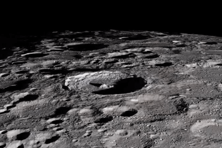 NASA, Ay'a çarpan roketin görüntüsünü yayımladı