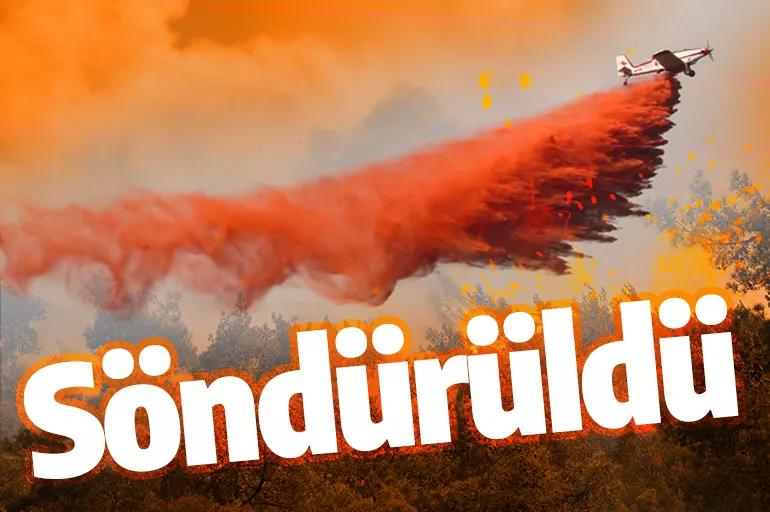 Orman yangınlarında son durum! Cumhurbaşkanı Erdoğan güzel haberi verdi