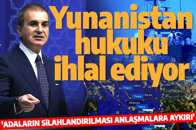 AK Parti Sözcüsü Ömer Çelik: Miçotakis'in tavrı kalleşçe