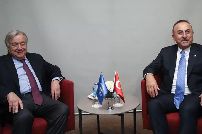 Son dakika! Çavuşoğlu, BM Genel Sekreteri Guterres'le telefonda görüştü